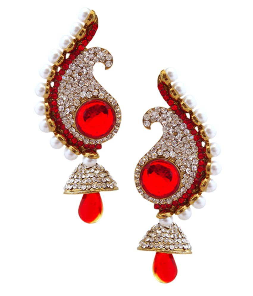 Rich Lady Imitation Red Earring Rich Lady Imitation Red Earring