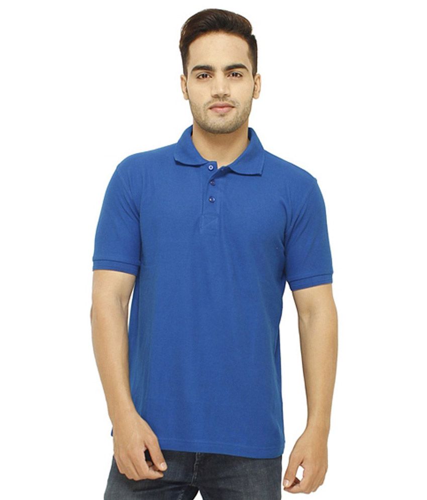 Tcp Blue Cotton Blend T Shirt - Buy Tcp Blue Cotton Blend T Shirt ...