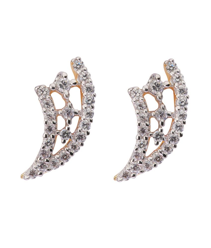 Rays White Designer Earring Buy Rays White Designer Earring Online at