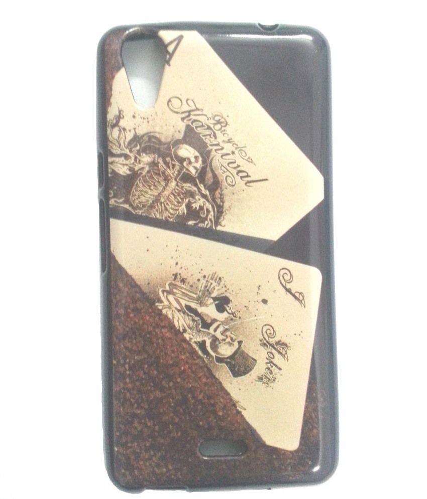 NR Silicon Soft Back Cover Case For Micromax Canvas Selfie Lens Q345 Multicolor