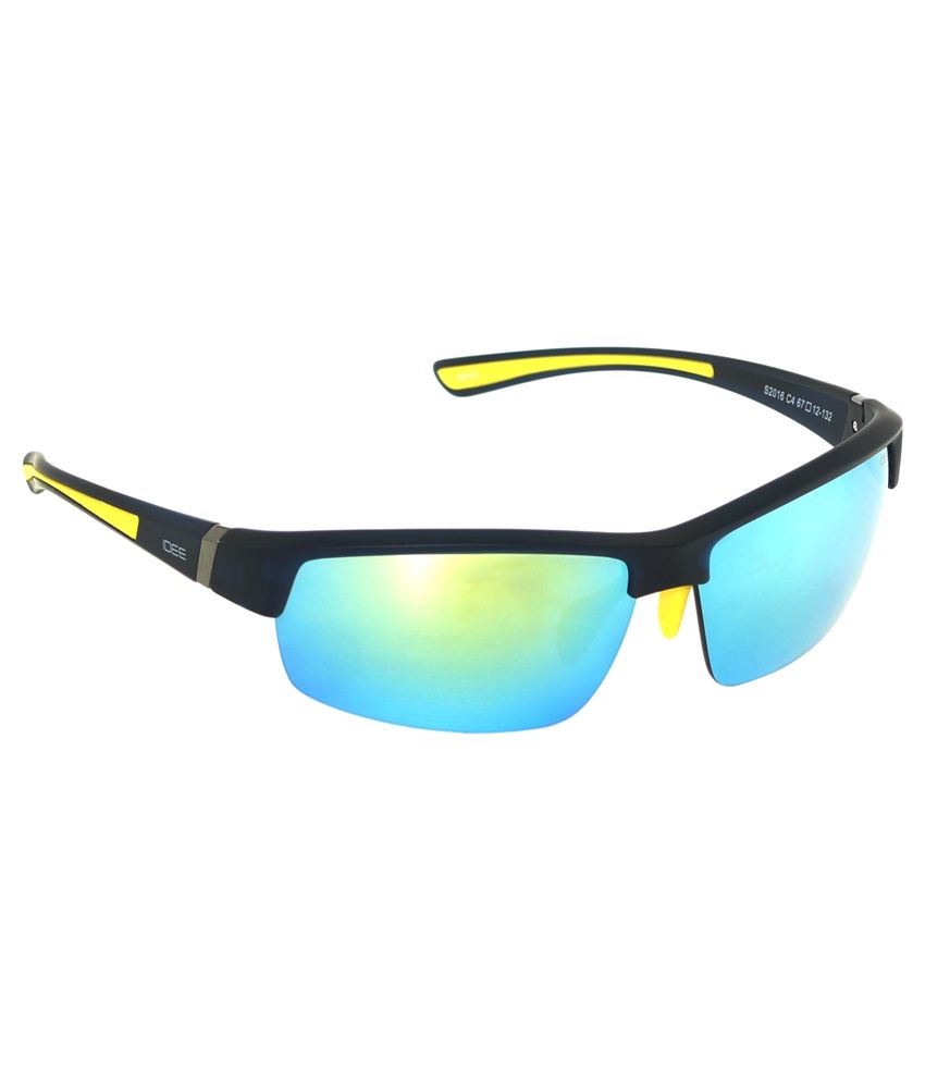 Idee Navy Frame Sport Sunglasses Buy Idee Navy Frame Sport Sunglasses Online at Low Price