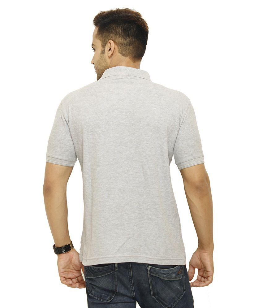 Kare Grey Cotton Blend T Shirt - Set Of 2 - Buy Kare Grey Cotton Blend ...