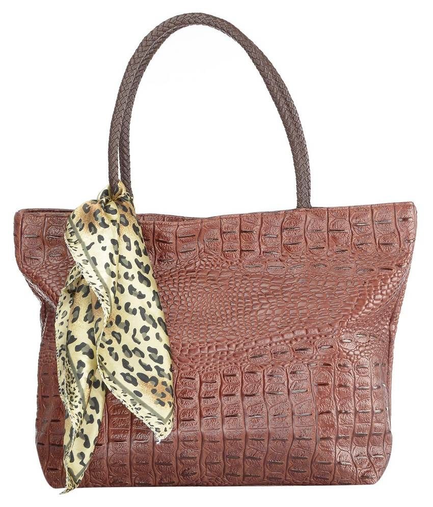 next brown leather handbag