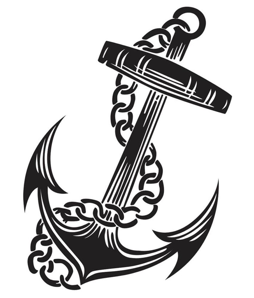 Trends on Wall Anchor Sticker - Medium: Buy Trends on Wall Anchor ...