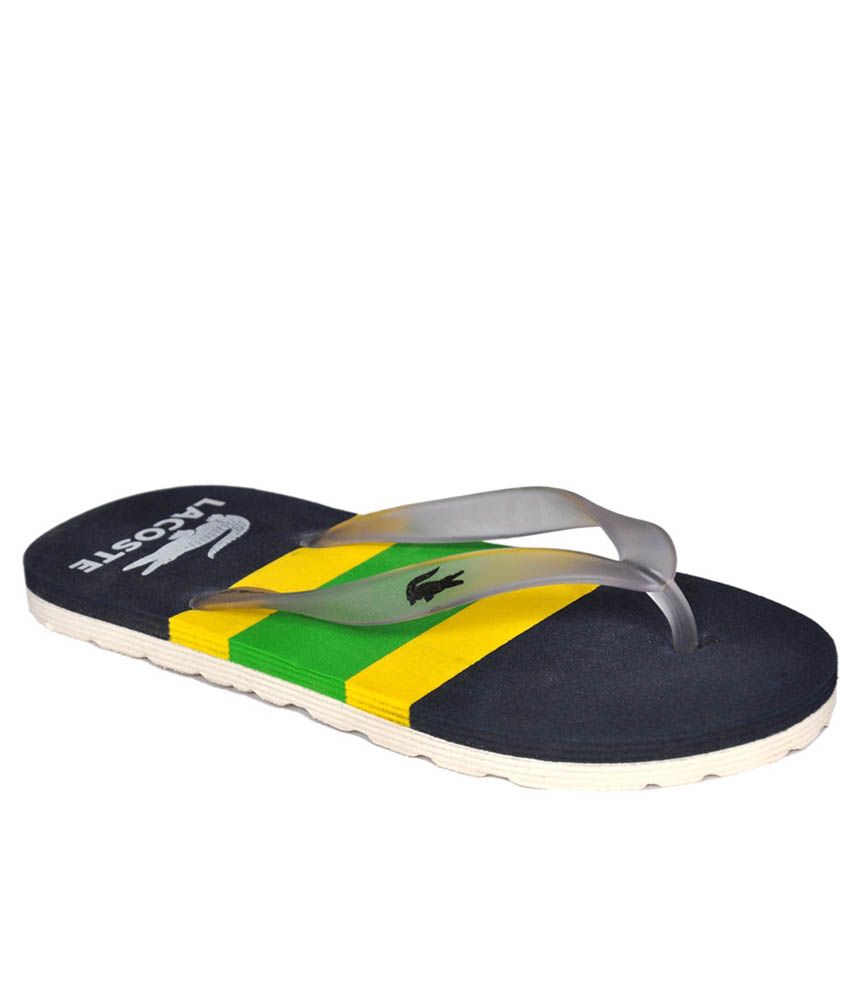 lacoste flip flops price