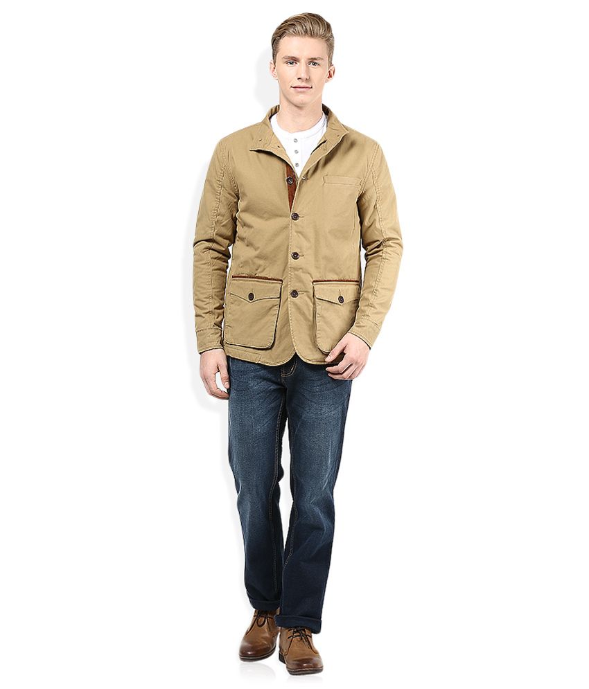 indian terrain half sleeve jacket