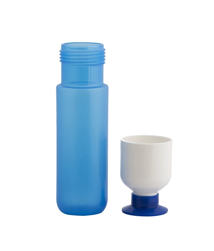 Gadge Trendy Water Bottle Upside Down Design Blue Color Buy Online
