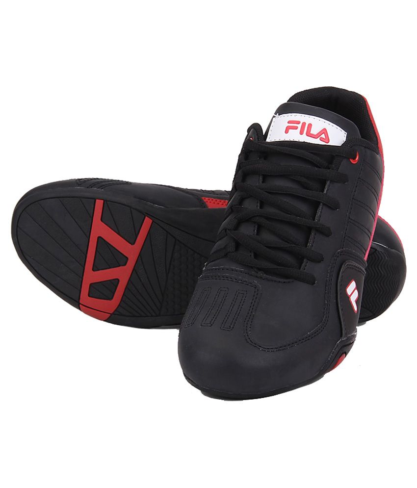 fila black smash lite casual shoes