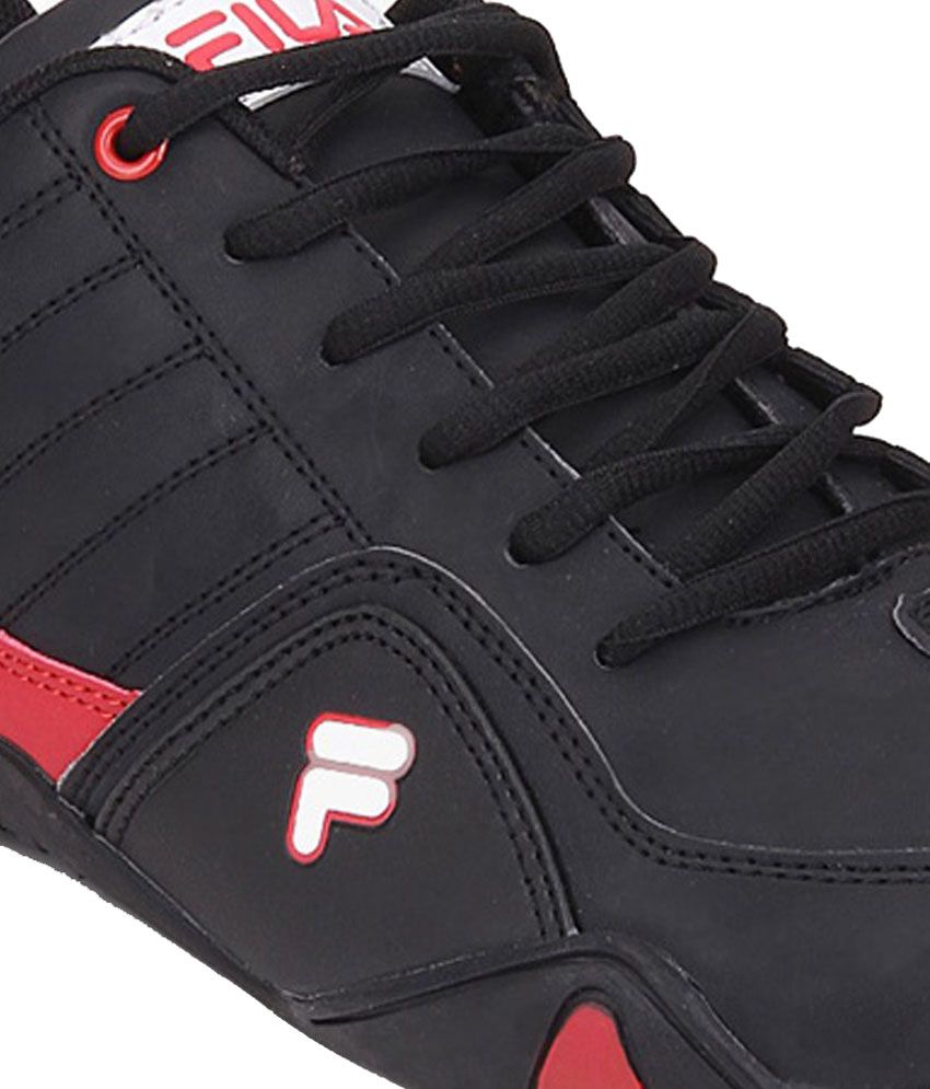 fila black smash lite casual shoes