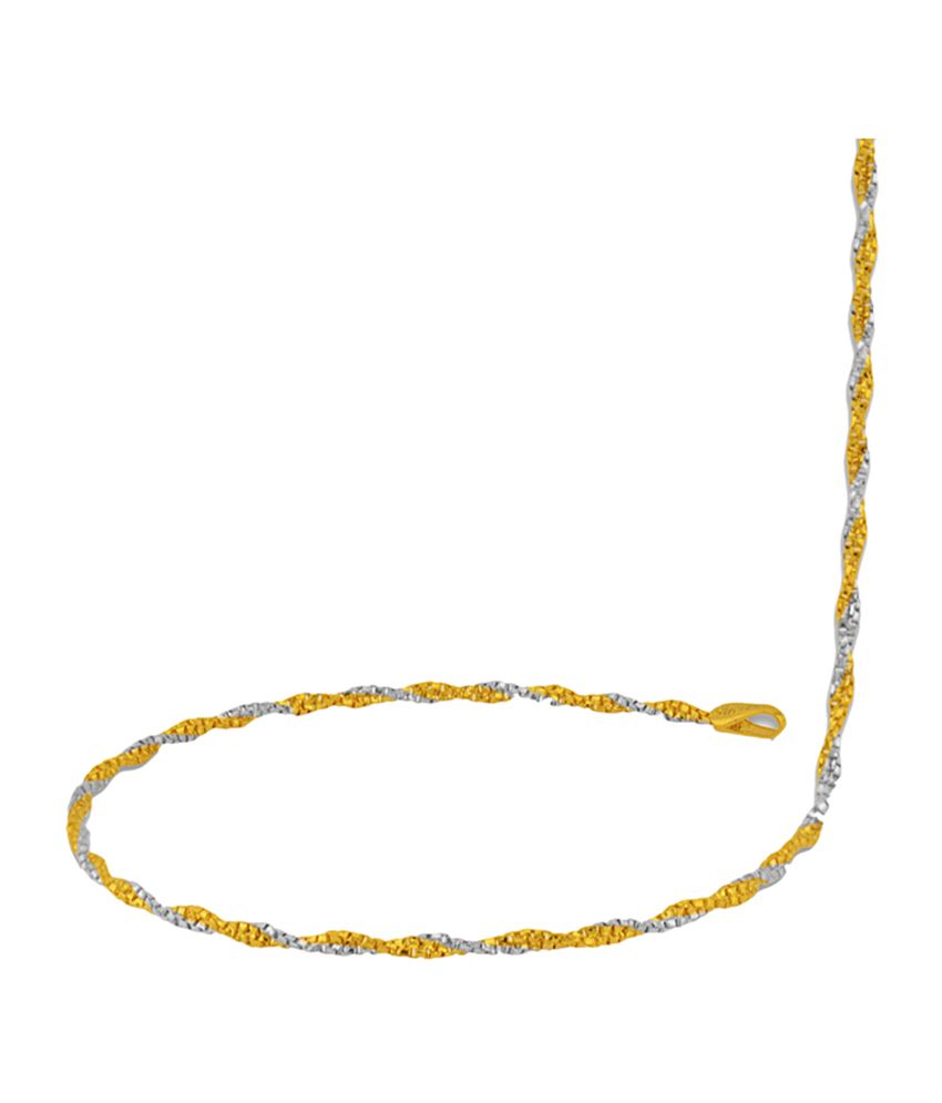 P N Gadgil Jewellers Curl Up Gold Chain Buy P N Gadgil Jewellers