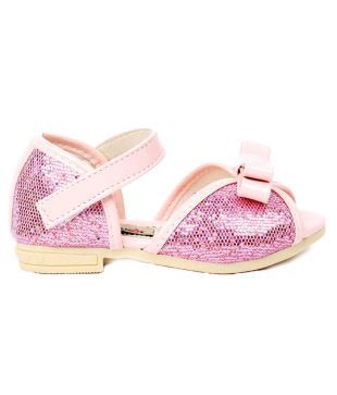 candy pink sandals