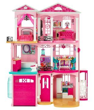 plastic doll houses