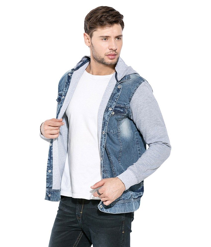 mufti blue denim jacket