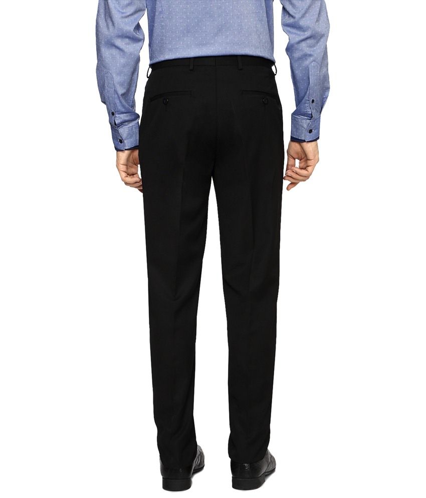 black formal trousers