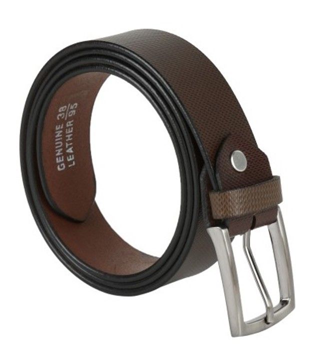 Global Leather Brown Leather Formal Belt Buy Online at Low Price in