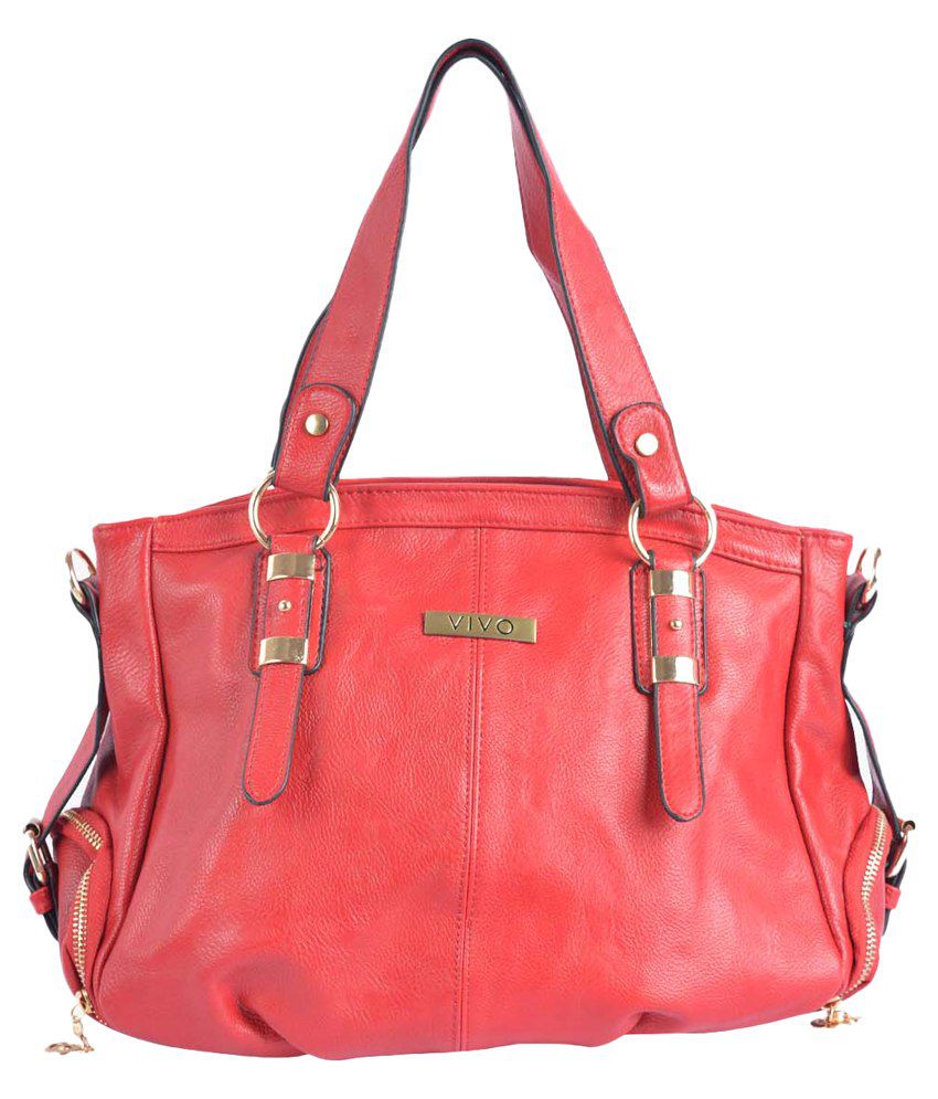 Buy Vivo Red Zip Shoulder Bag at Best Prices in India - Snapdeal