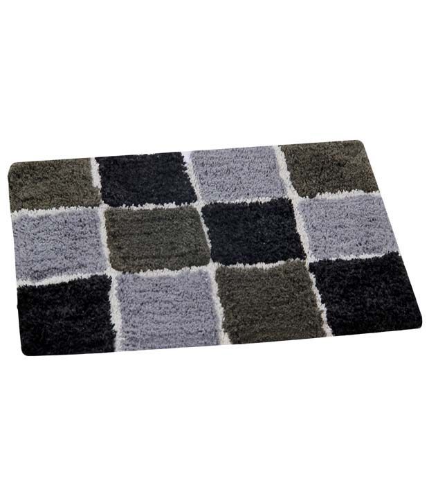     			Aazeem Multicolor Cotton Stripes Floor Mat