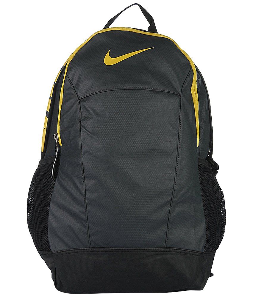 nike air backpack yellow