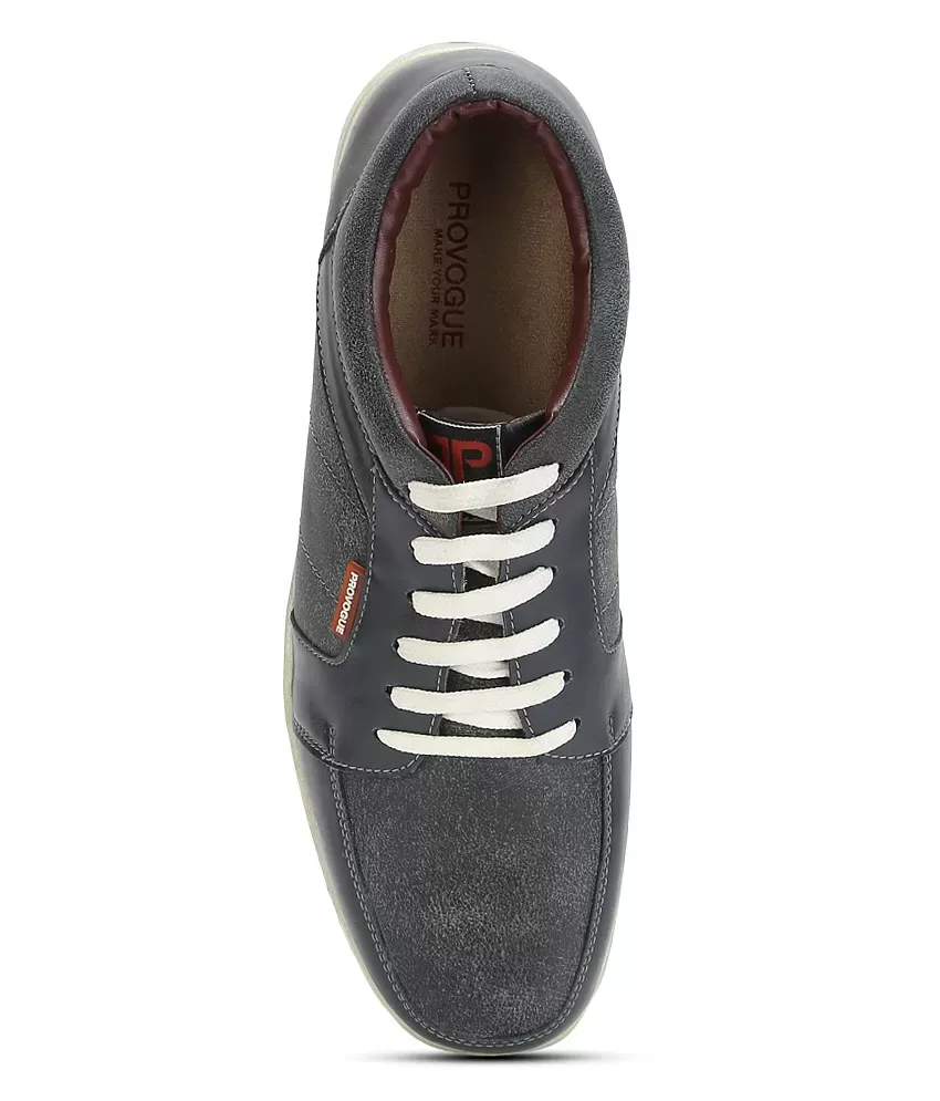 Provogue Men Textured Lace-Up Sneakers - Price History
