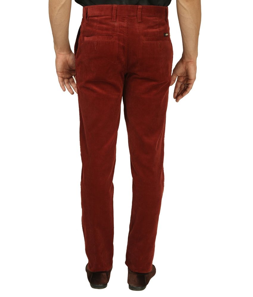 maroon chinos mens