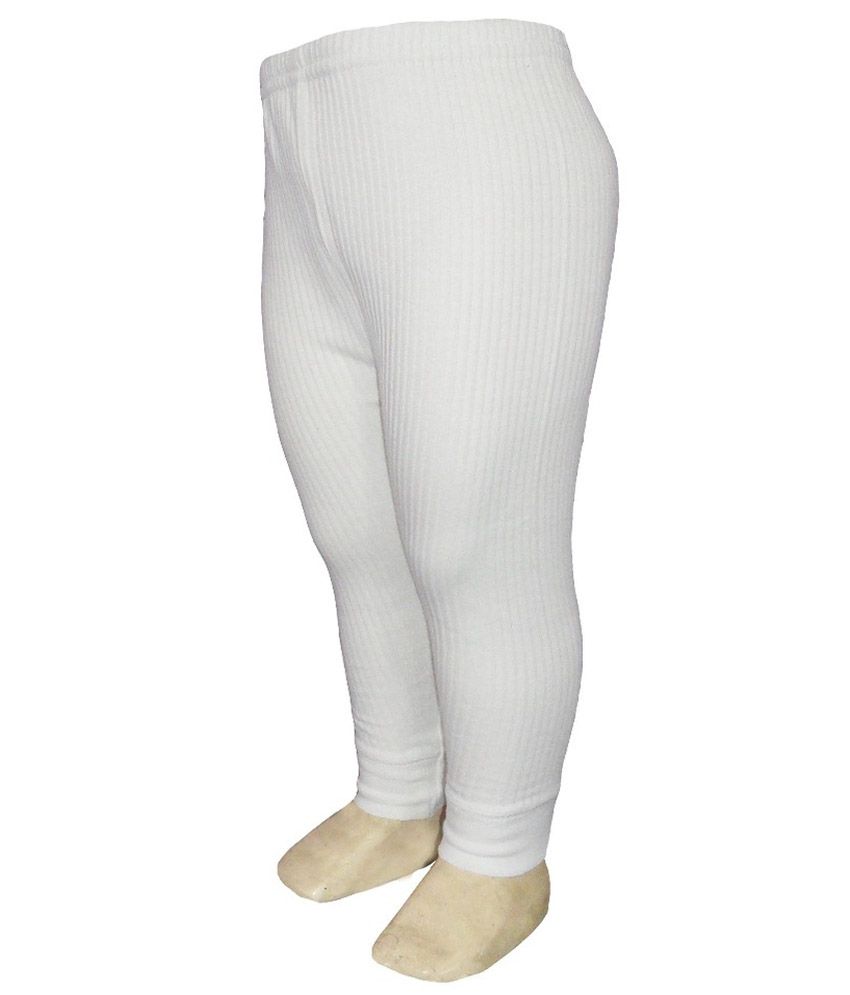 Selfcare White Viscose Thermal Pyjama - Set Of 2 - Buy Selfcare White ...