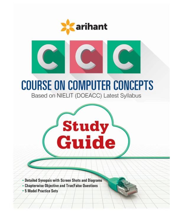 CCC (Course on Computer Concepts) Study Guide Paperback(Hindi) 1st ...
