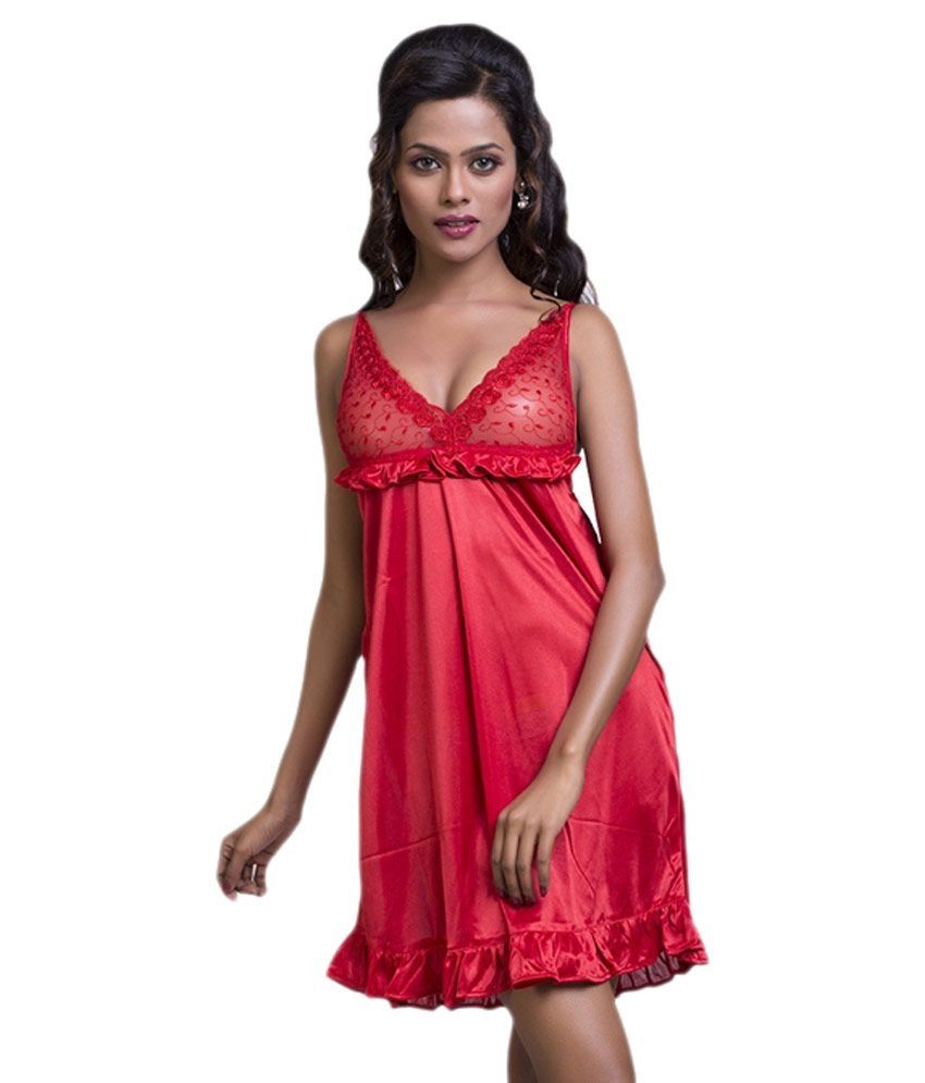red nighty for the first night
