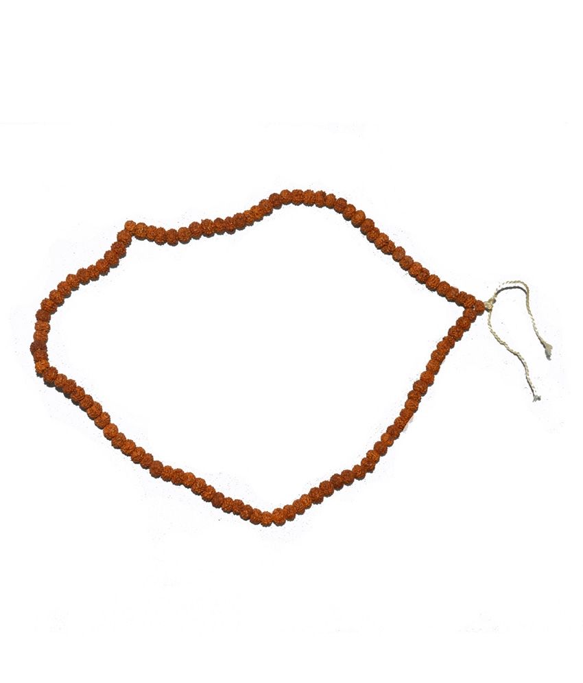     			Agarwal Rudraksha Natural 5 Face Rudraksha Mala 4-5mm