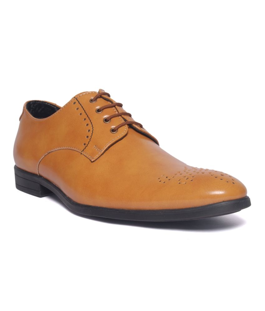 khaki formal shoes