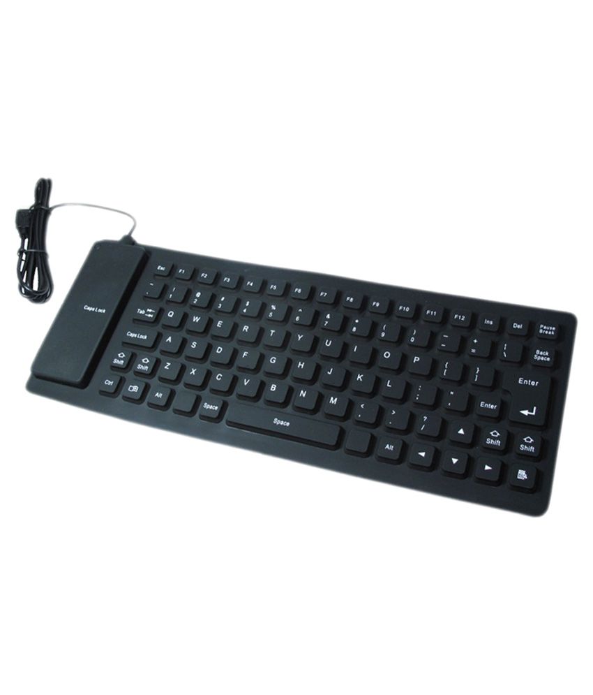     			Finger's Flexible USB Desktop Keyboard With Wire