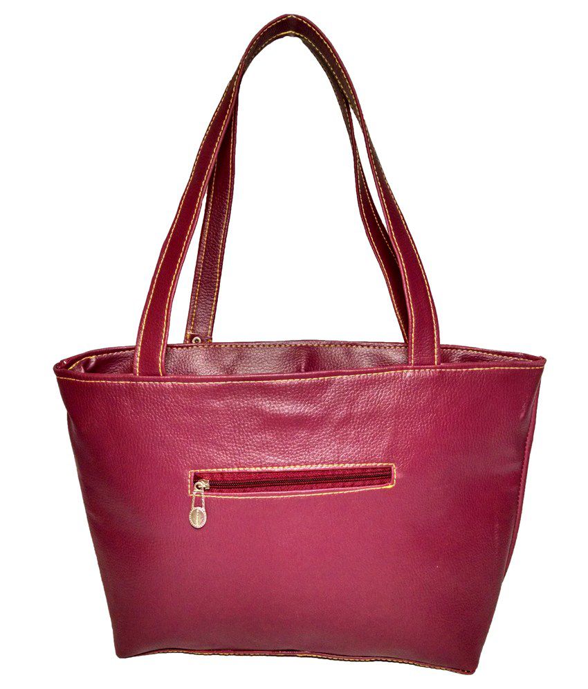 Alliya Maroon Shoulder Bag - Buy Alliya Maroon Shoulder Bag Online at ...