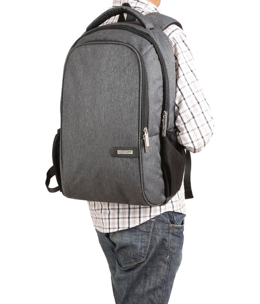 Kooltopp Denzie Denim Laptop backpack Grey Buy Kooltopp Denzie