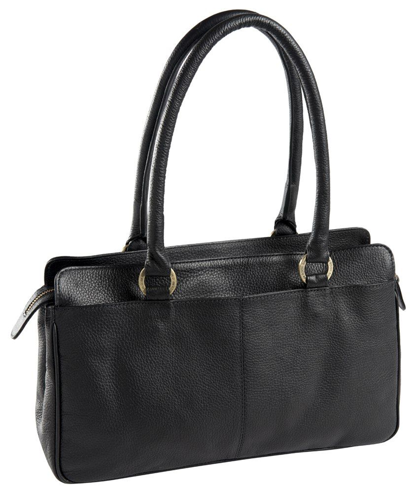 Dr Amsterdam Black Leather Shoulder Bag - Buy Dr Amsterdam Black ...