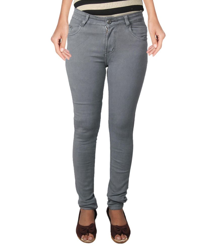 Flirt Nx Gray Denim Lycra Jeans - Buy Flirt Nx Gray Denim Lycra Jeans ...