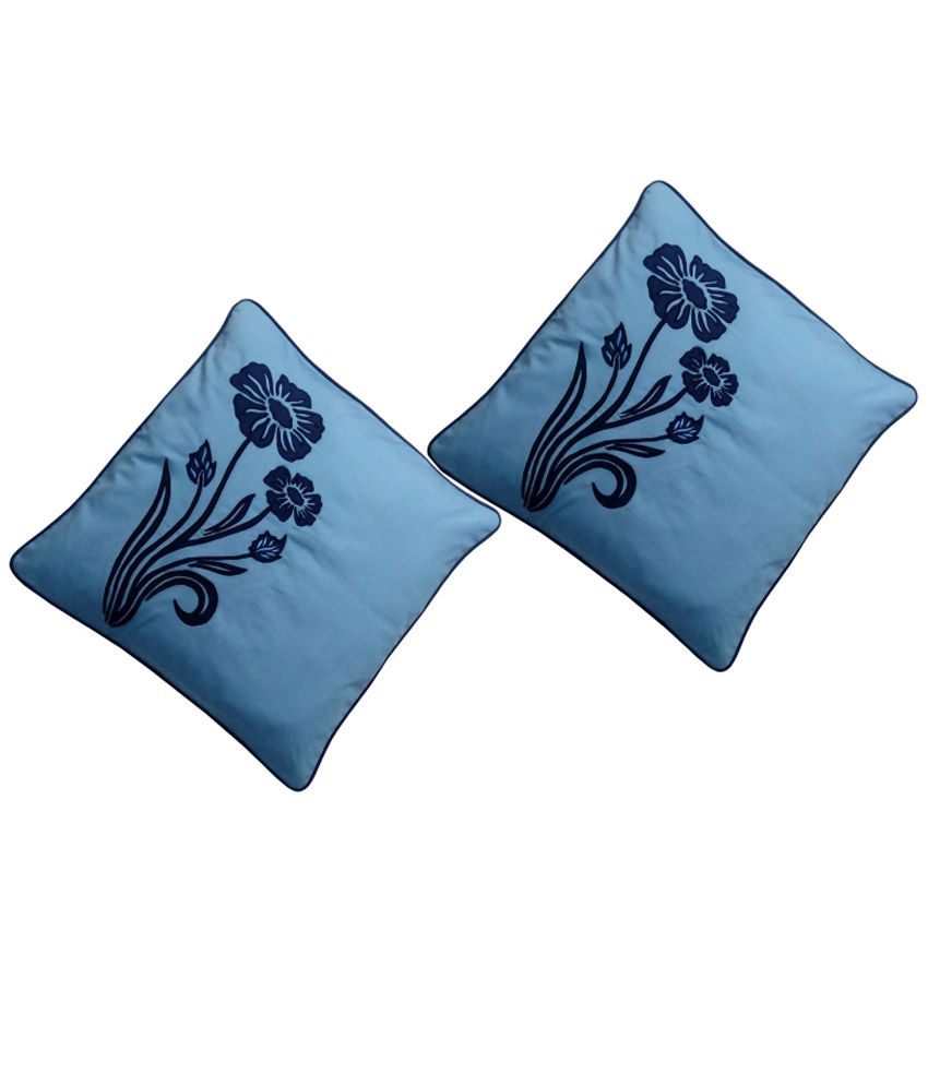     			Hugs'n'Rugs Cotton Cushion Covers Pack of 2 (40 x 40 cm )