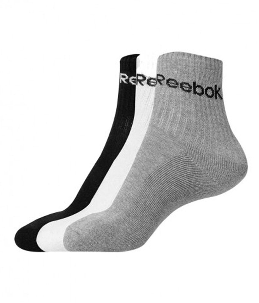 Reebok Casual Ankle Length Socks For Men Pack Of 3 Pairs Buy Online