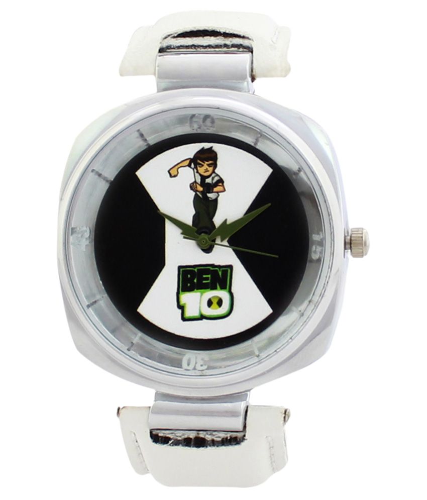 Ben 10 White Round Analog Watch Price in India: Buy Ben 10 White Round ...