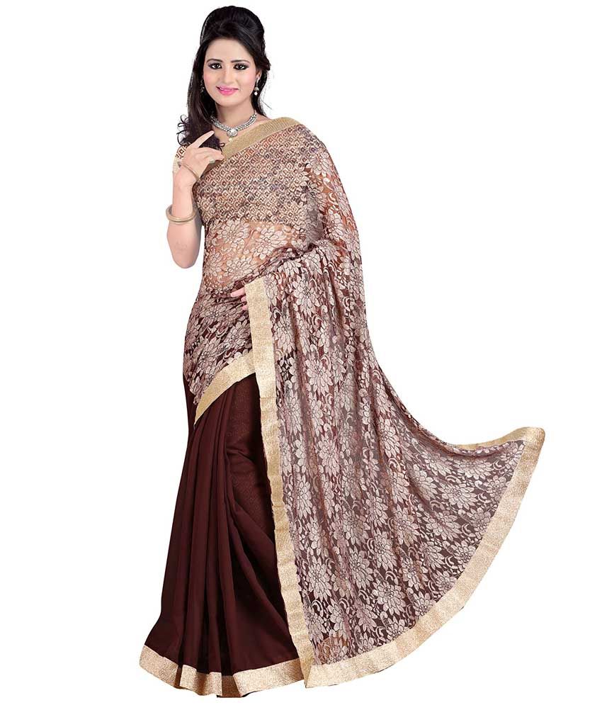 net saree frock