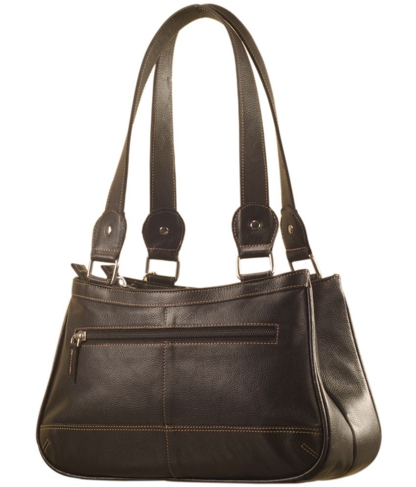 classic black shoulder bag