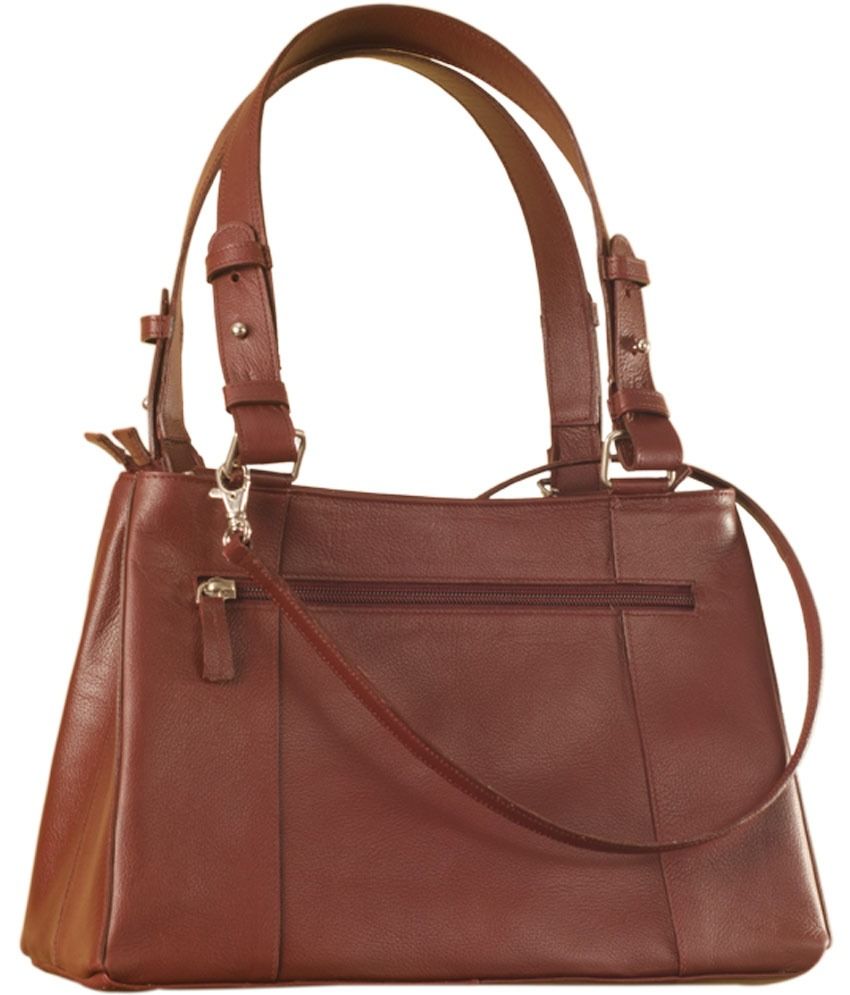 black and brown shoulder bag