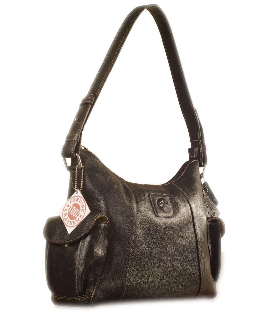 classic black shoulder bag