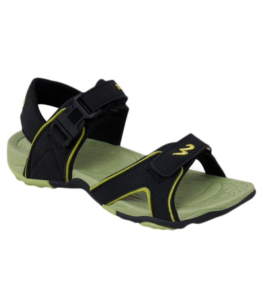 Campus Black Floater Sandals - Buy Campus Black Floater Sandals Online at Best Prices in India 