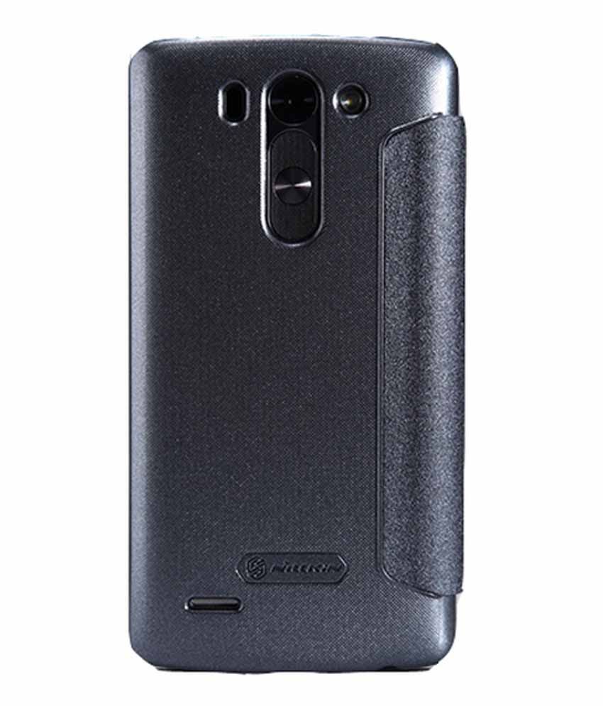 Nillkin Flip Cover For Lg G3 Black Flip Covers Online at Low Prices