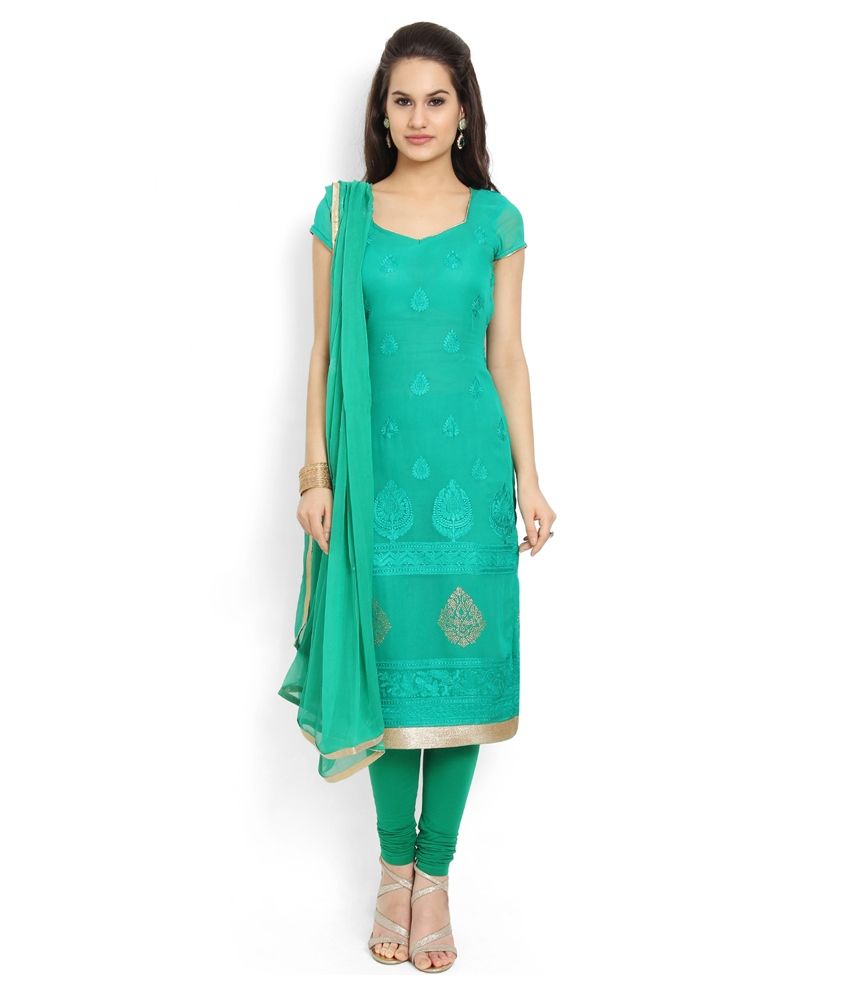 soch unstitched dress material