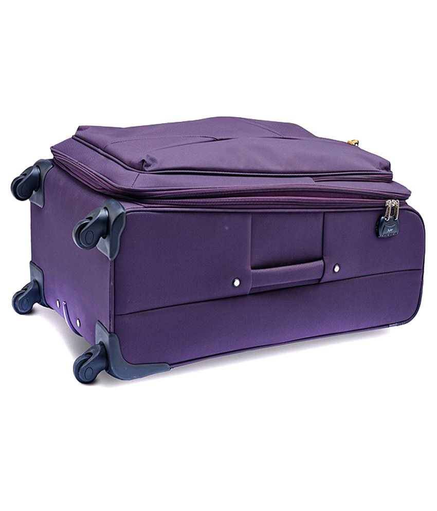 Skybags Stylish Polyester 4 Wheel Trolly Bag-Purple - Buy Skybags ...