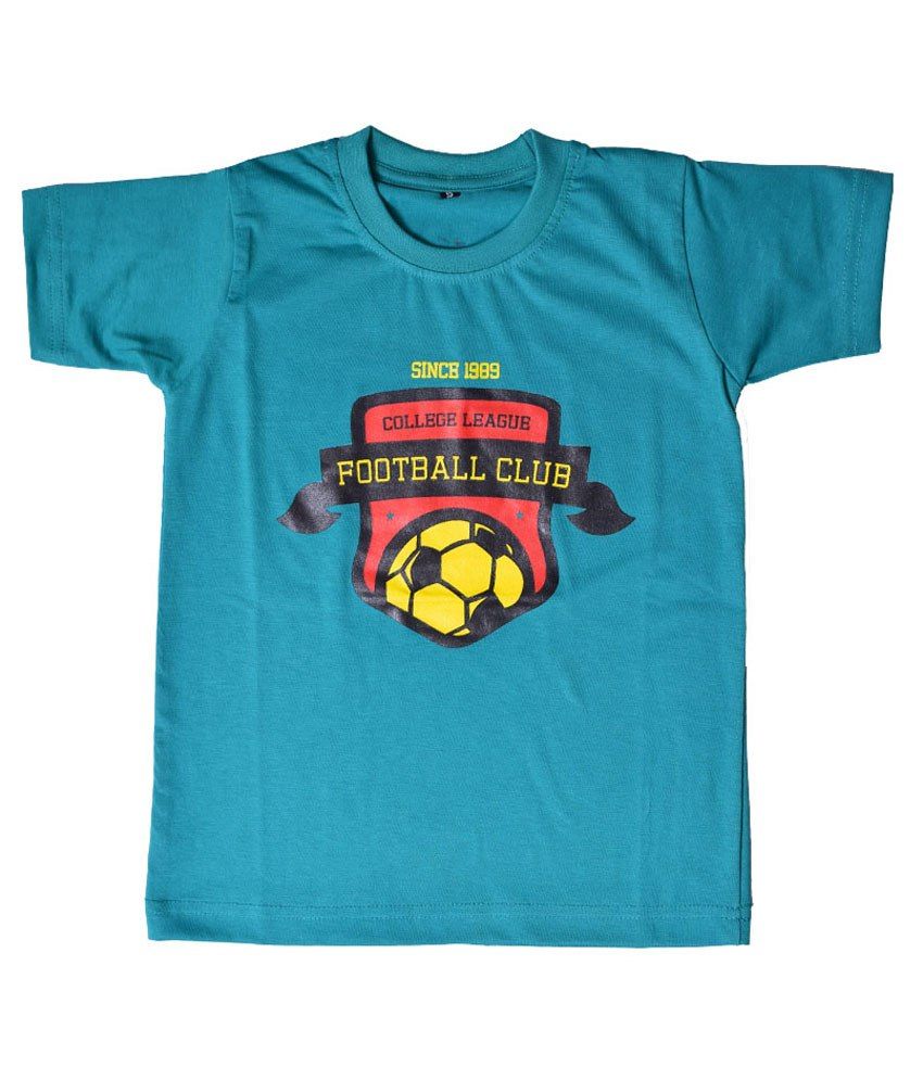     			British Terminal Turquoise Cotton baby tshirt