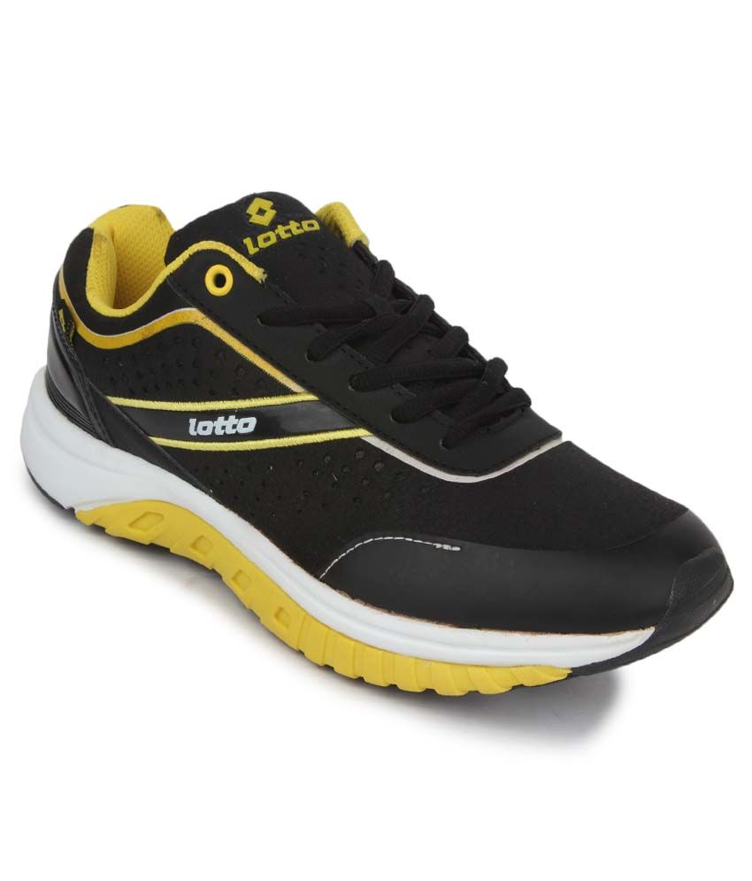 Lotto Black Lifestyle Shoes - Buy Lotto Black Lifestyle ...