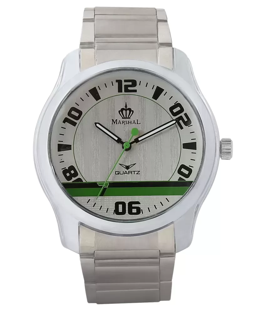 Lids Marshall Thundering Herd Bulova Stainless Steel Classic Sport Watch -  Silver | Hamilton Place