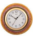 eCraftIndia Pretty Multicoloured Wooden Papier Mache Wall Clock