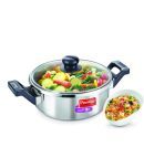 Prestige Clip On Series Stainless Steel Multi-Tasking Pressure Cookware - 3 Litre